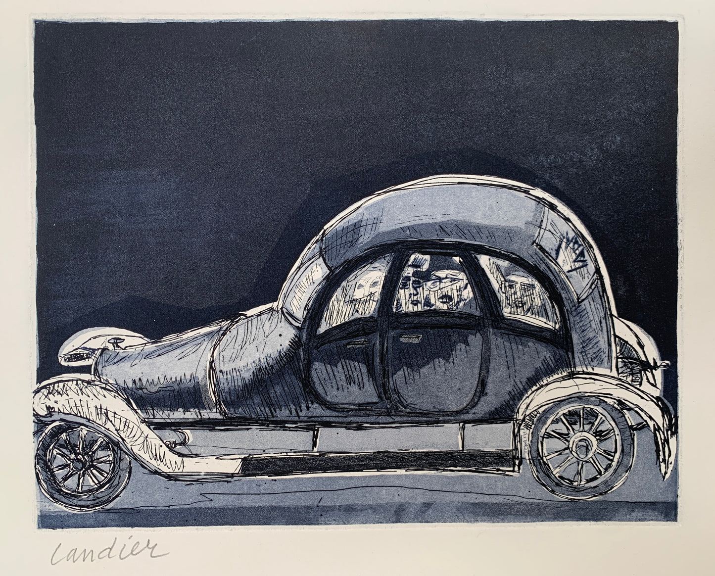 La voiture aérodynamique, 1961