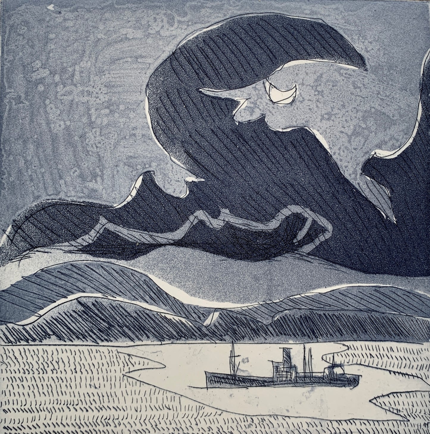 La petite vague bleue, 2004