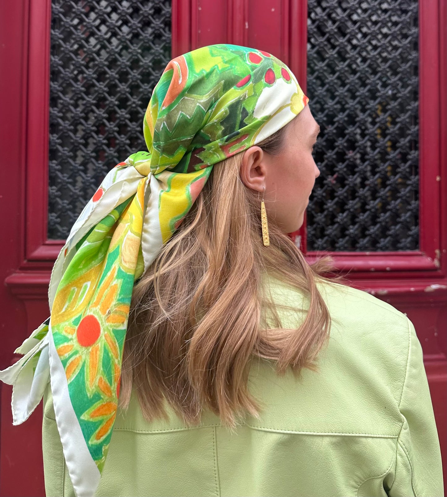 Foulard fleurs