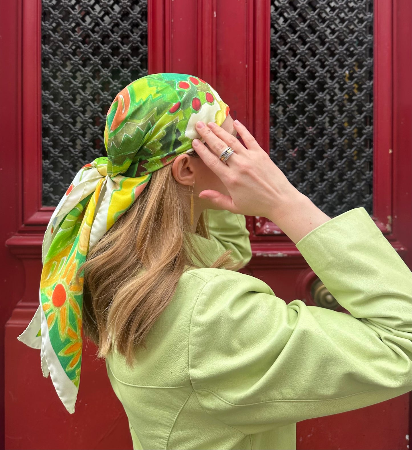Foulard fleurs