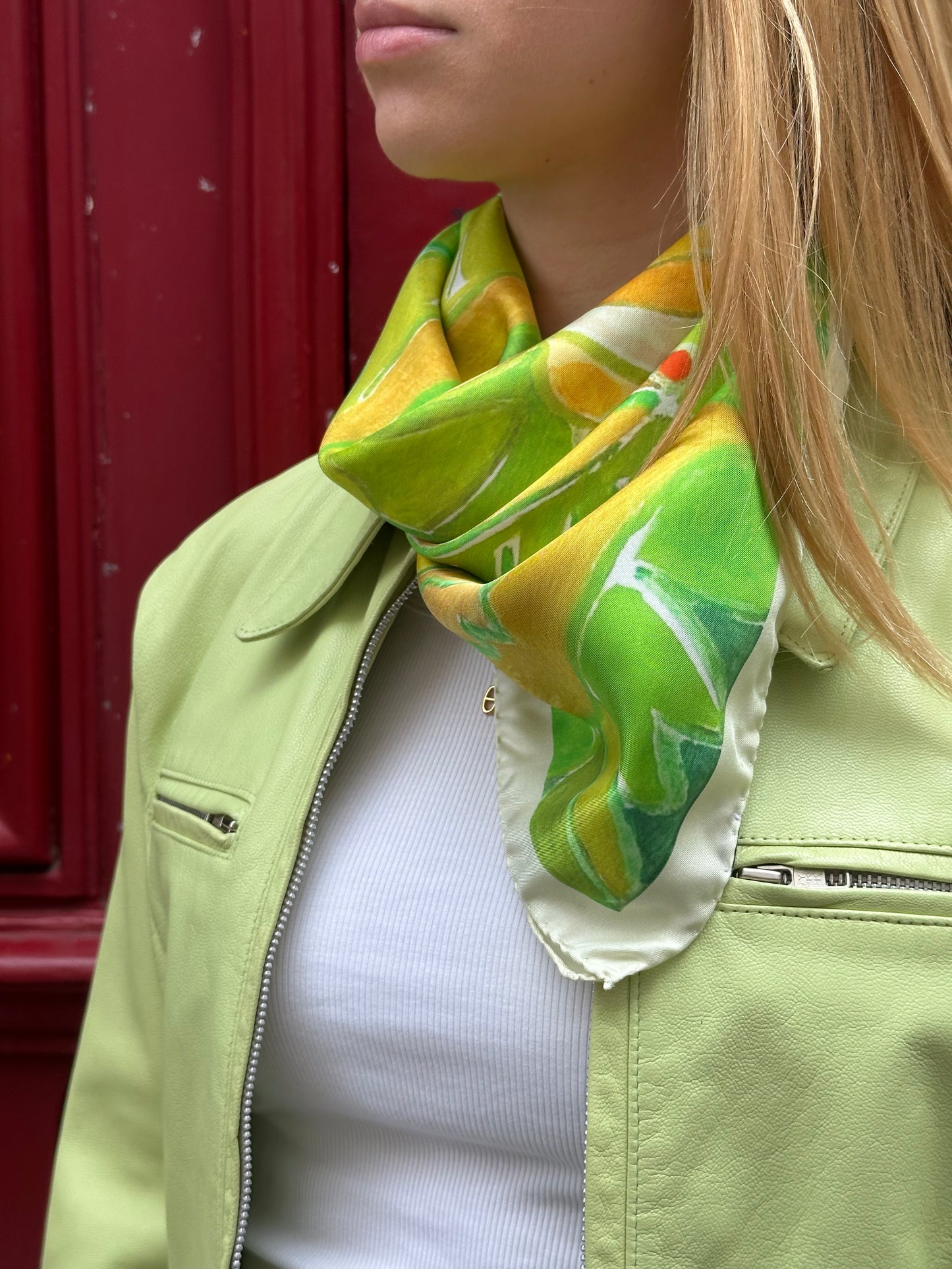 Foulard fleurs