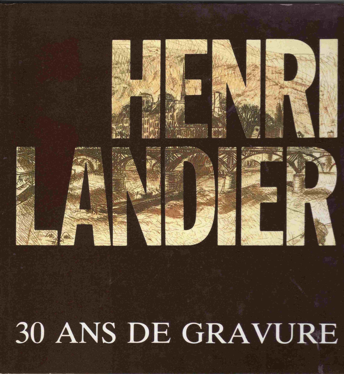 30 ans de gravure 1953-1983