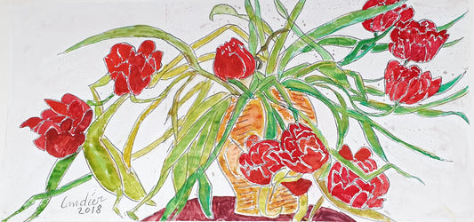 The Bouquet of Tulips, 2018