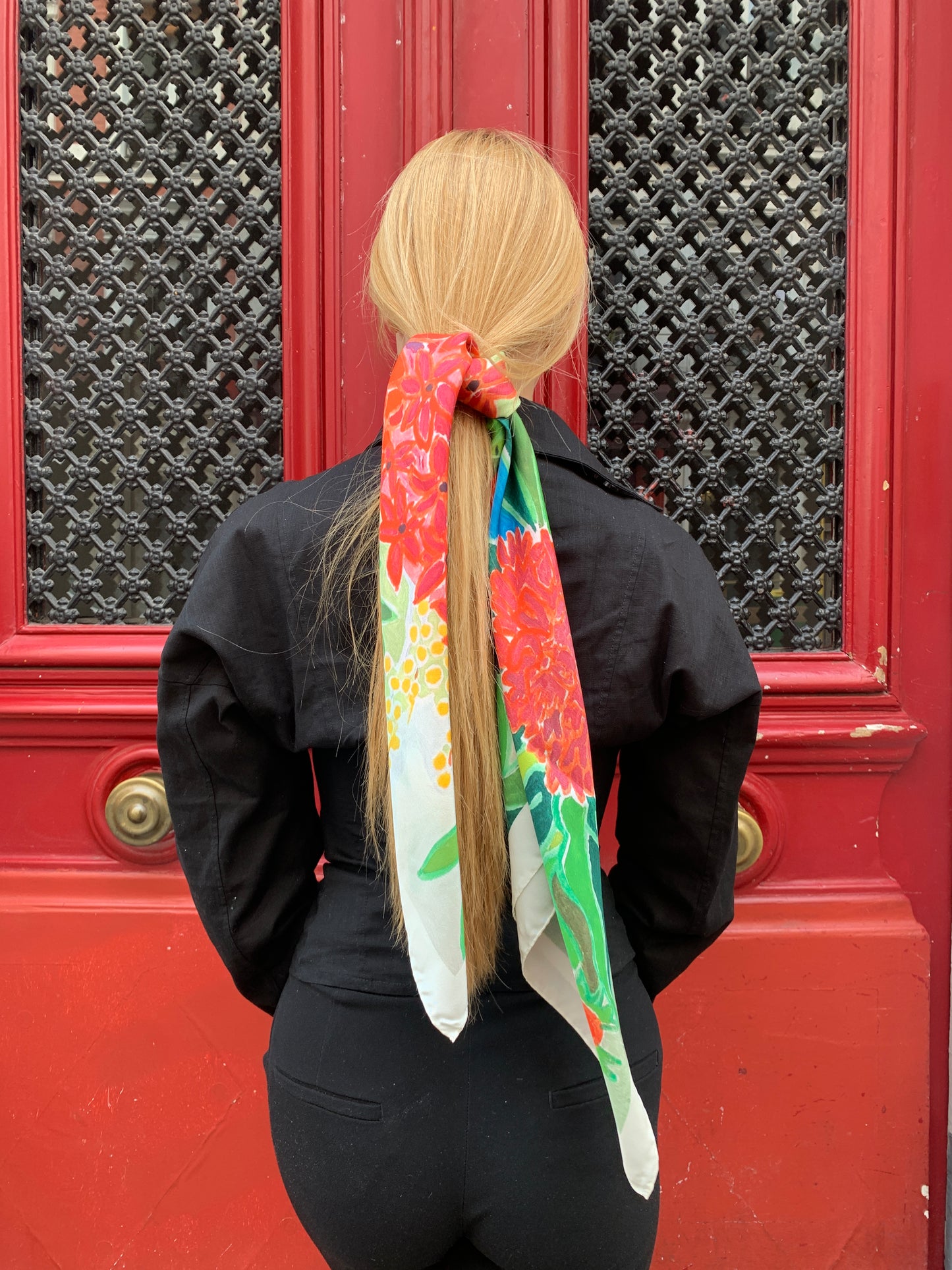 Foulard fleurs