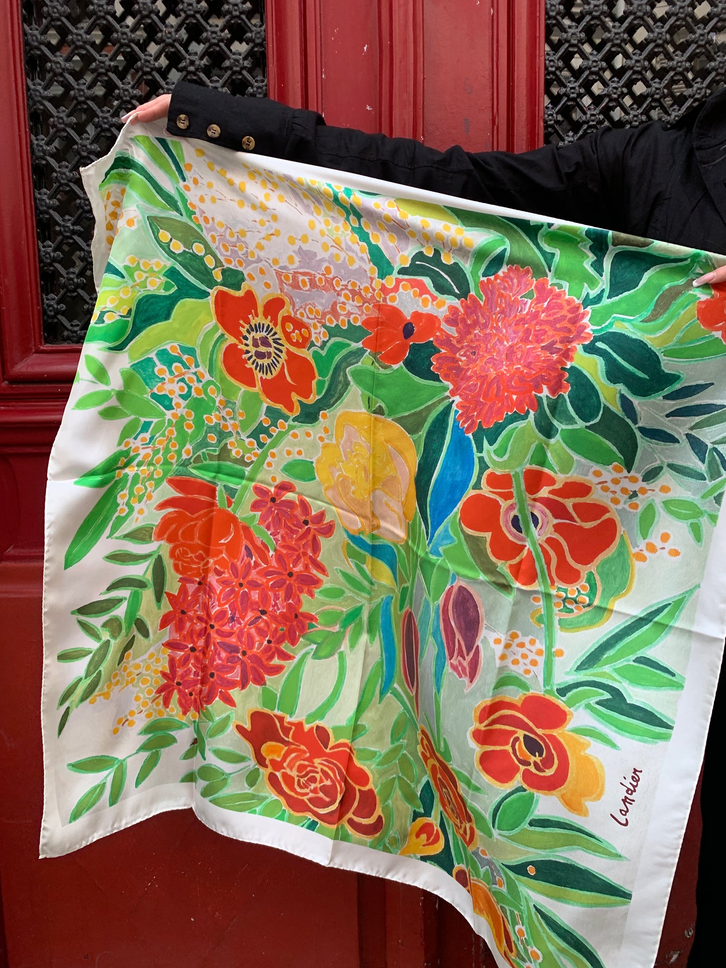Foulard fleurs