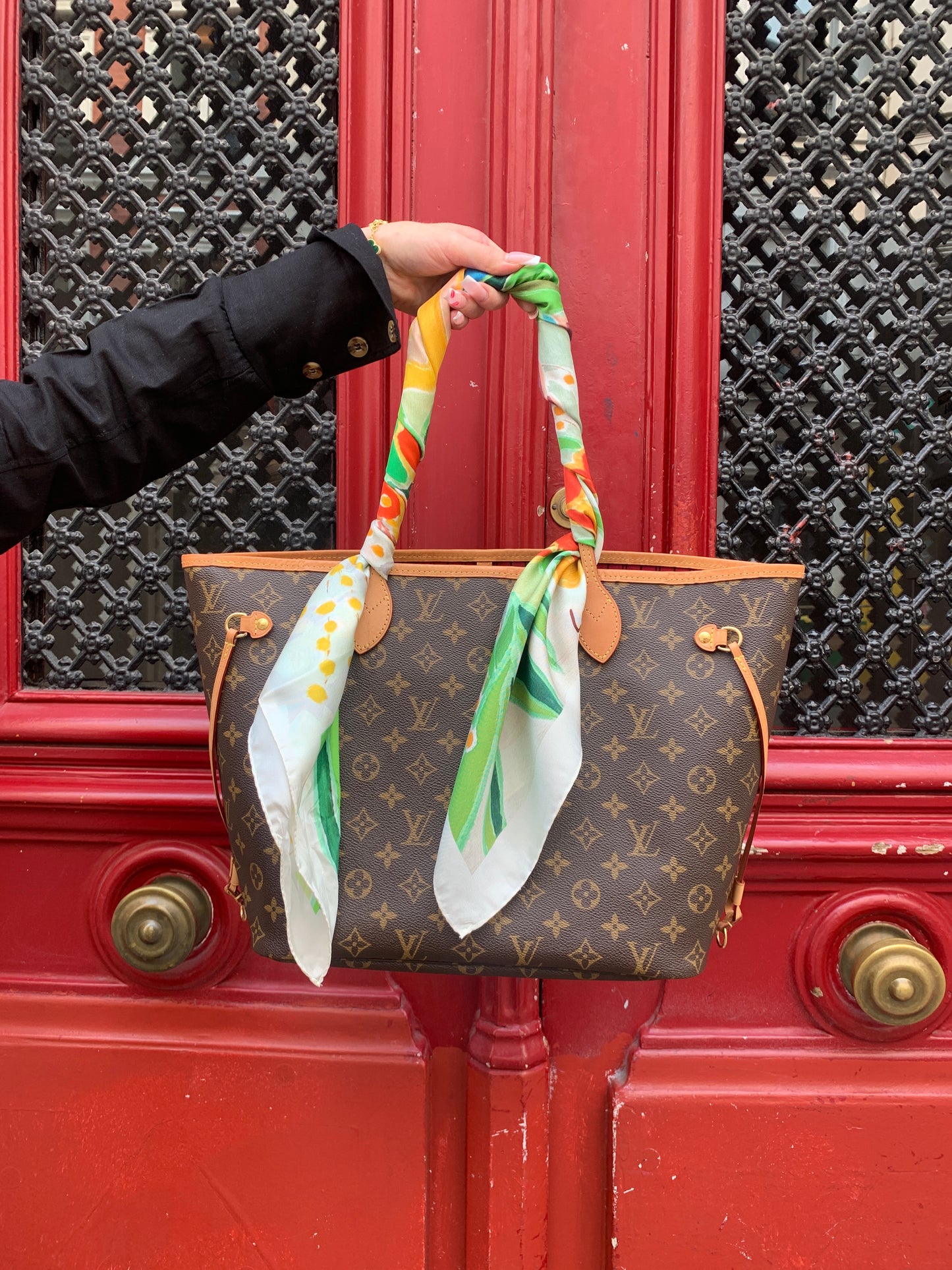 Foulard fleurs