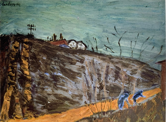 Le talus, 1954