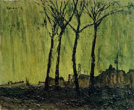 Paysage le long du canal, 1954