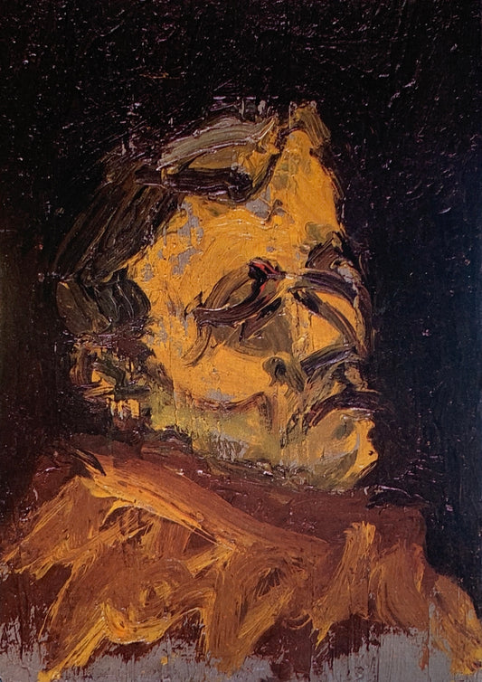 Autoportrait à la bougie, 1953