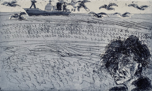 Autoportrait aux mouettes, 2004