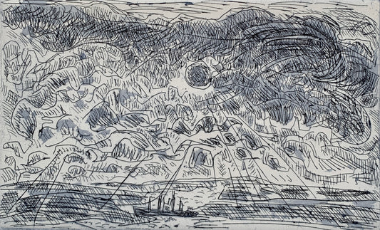 Coucher de soleil sur la mer, 2004