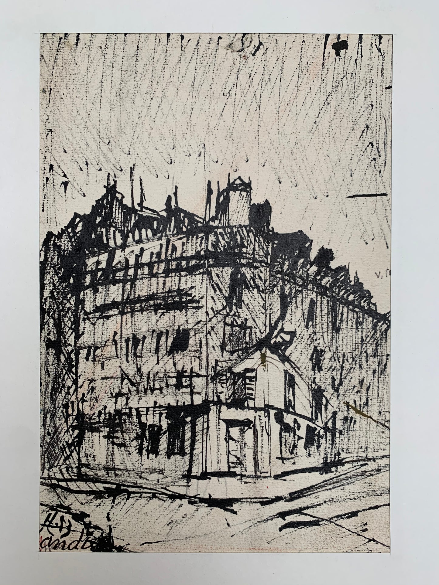 Immeuble rue des Dames, 1953
