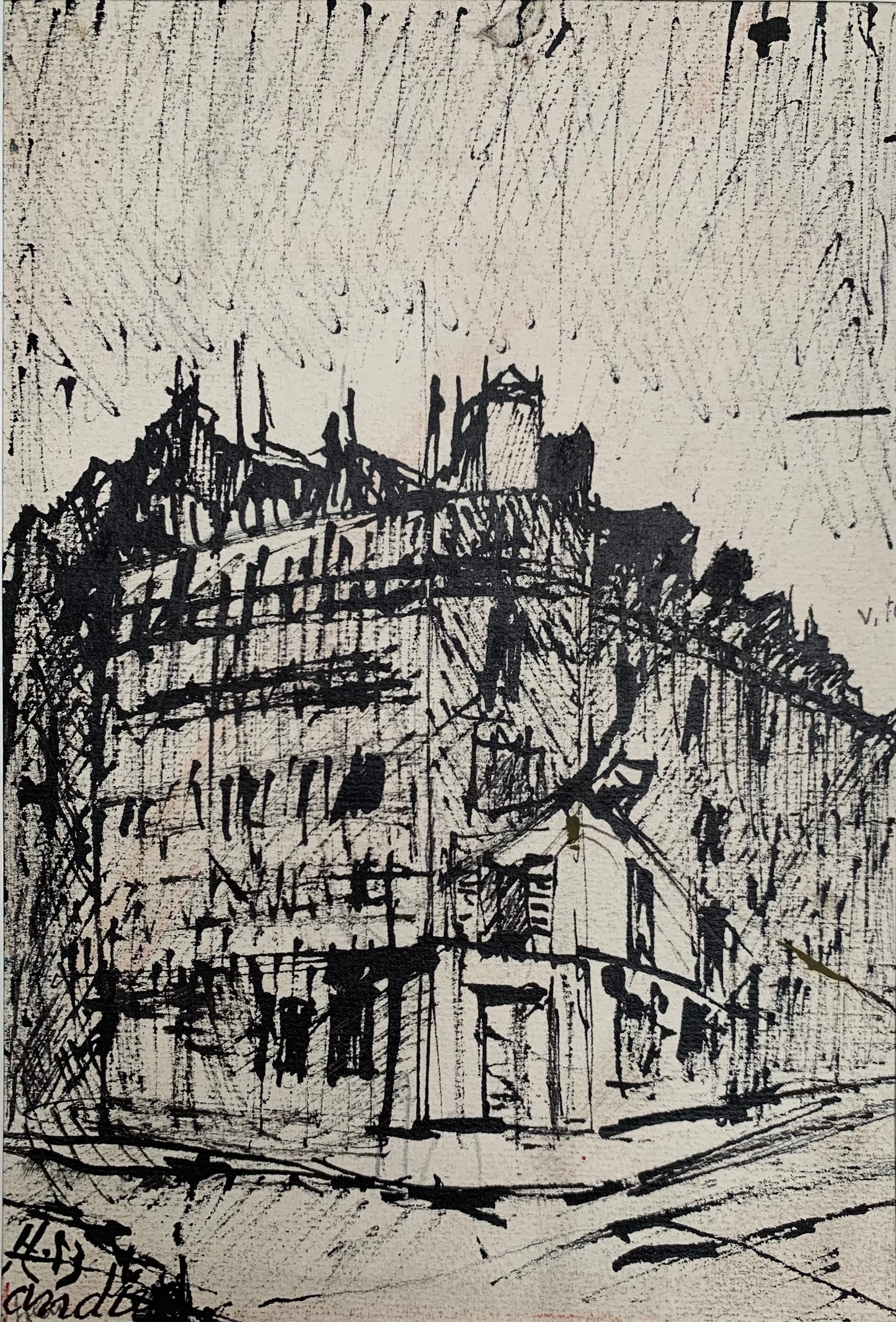 Immeuble rue des Dames, 1953