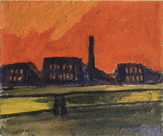 Usines le long du canal, 1954