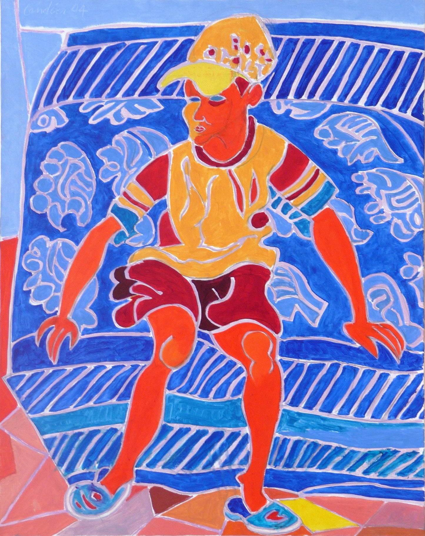 L'enfant à la casquette jaune