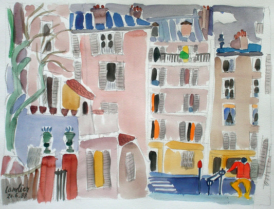 Rue du Chevalier de la Barre 1988