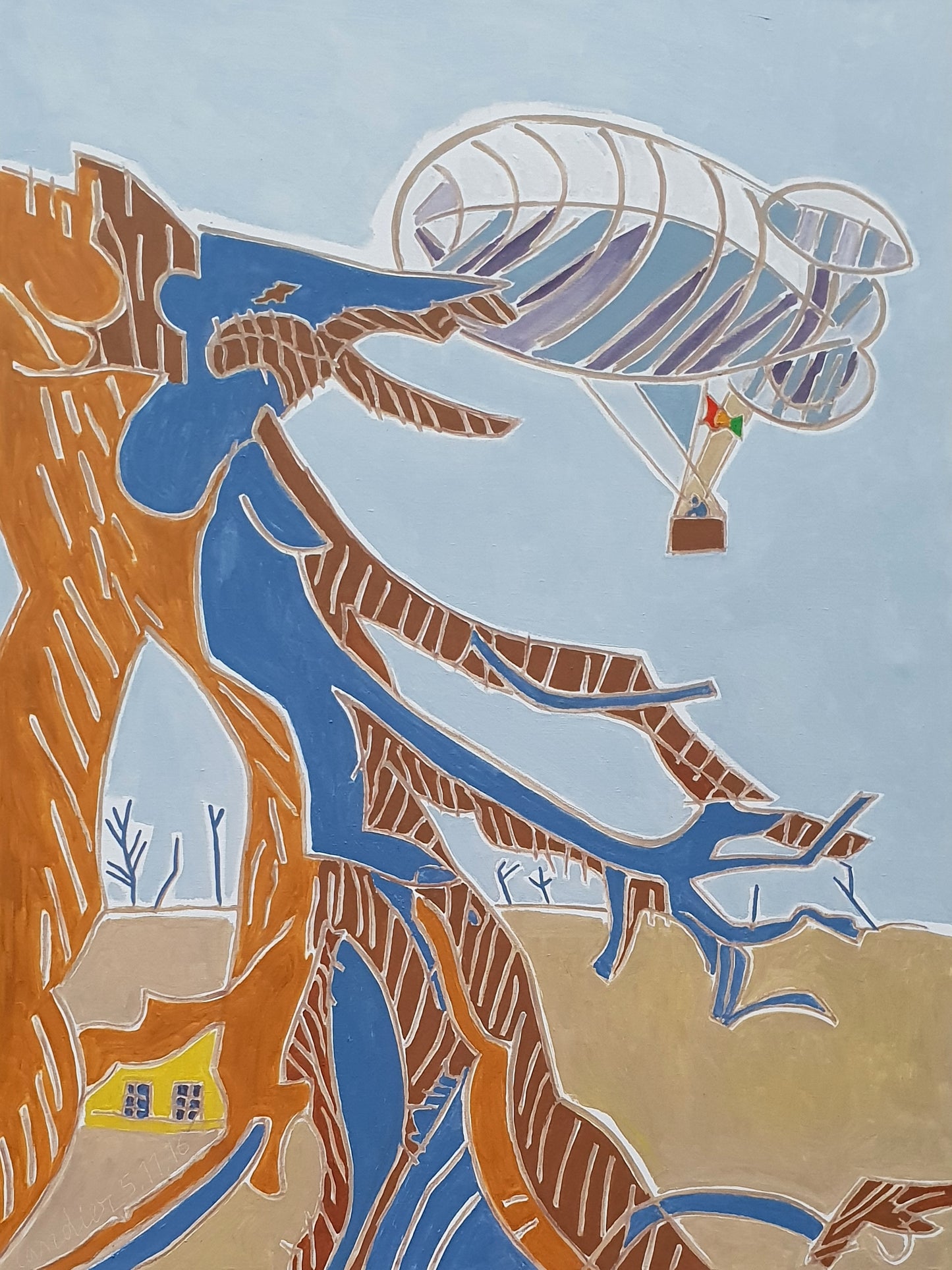Le ballon et l'arbre féroce
