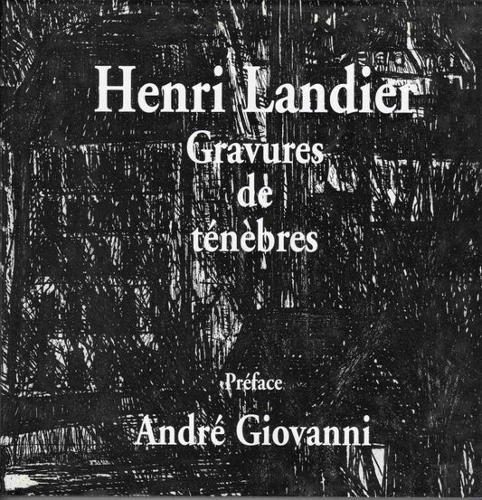 Gravures de ténèbres 1954-1965